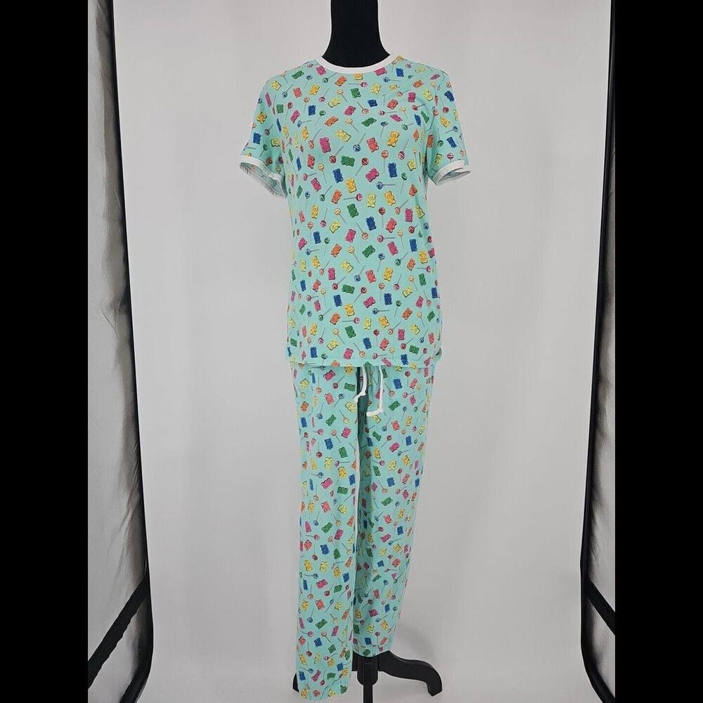Women's Tomboy X Gummy Bear‎ 2 Piece Pajamas Sz Small